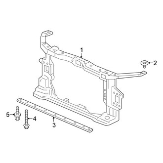 Honda OE - Radiator Support (Coupe / Sedan)