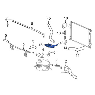 Honda OE - Lower Engine Coolant Pipe