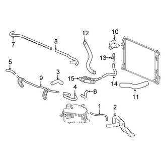 Honda OE - Cooling - Hoses & Lines (Coupe / Sedan 2.0L)