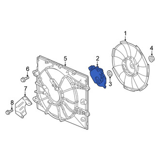 Honda OE - Engine Cooling Fan Motor