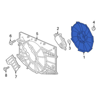 Honda OE - Engine Cooling Fan Blade