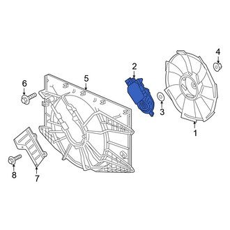 Honda OE - Engine Cooling Fan Motor
