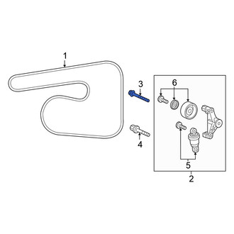 Honda OE - Belt Tensioner Bolt