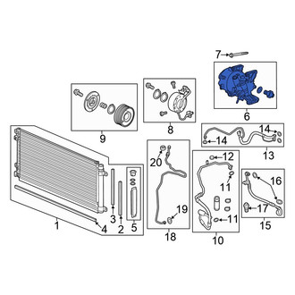 Honda OE - A/C Compressor