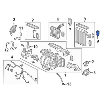 Honda OE - A/C Expansion Valve