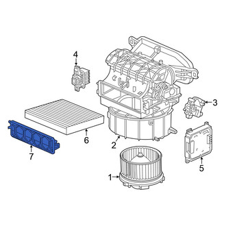 Honda OE - Cabin Air Filter Cover