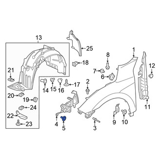 Honda OE - Fender Bolt