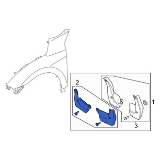 Honda OE - Front Mud Flap