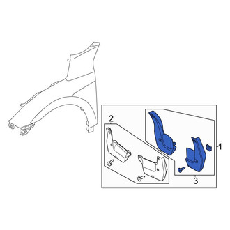 Honda OE - Rear Mud Flap