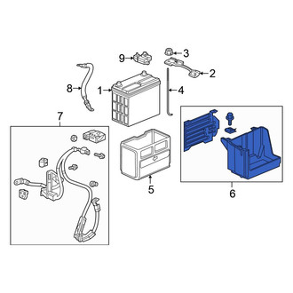 Honda OE - Battery Box