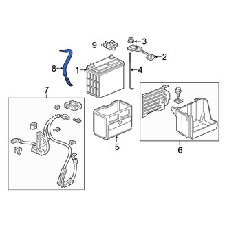 Honda OE - Battery Cable