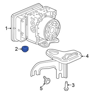 Honda OE - ABS Modulator Insulator