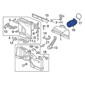 Honda OE - Engine Air Intake Hose