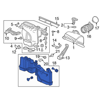 Honda OE - Engine Air Intake Resonator