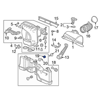 Honda OE - Engine Air Intake Resonator Insulator