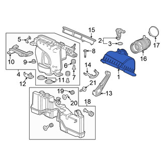 Honda OE - Air Cleaner Cover