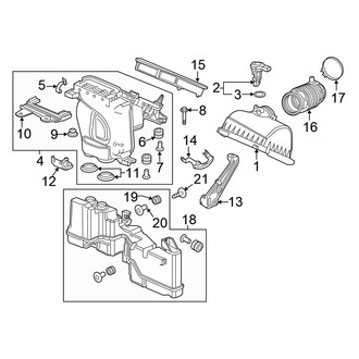 Honda OE - Engine / Transaxle - Air Intake
