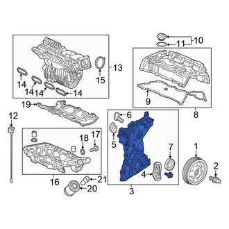 Honda OE - Engine Timing Cover