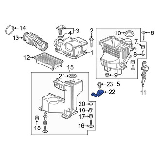 Honda OE - Air Cleaner Bracket