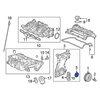 Honda OE - Rear Engine Crankshaft Seal