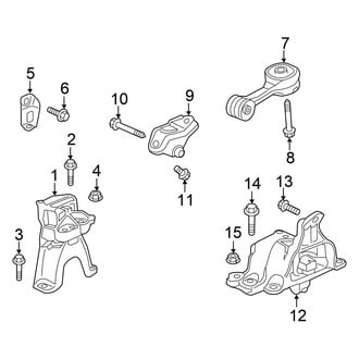 Honda OE - Engine / Transaxle - Engine & Transmission Mounting