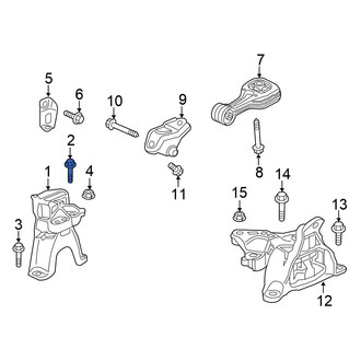 Honda OE - Engine Mount Bolt