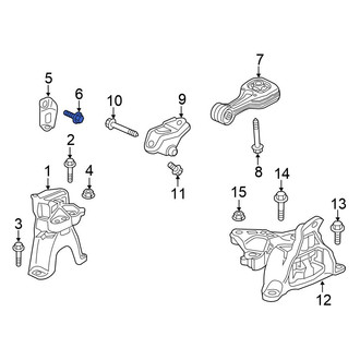 Honda OE - Engine Mount Bolt