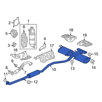 Honda OE - Exhaust Muffler
