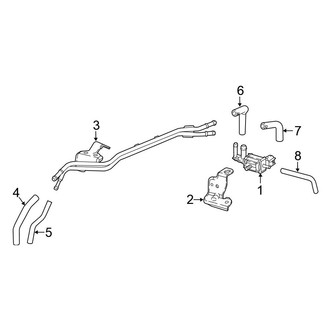 Honda OE - Emission System - Emission Components (Air Bypass Valve), (Coupe / Sedan 1.5L)