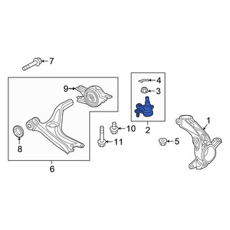Honda OE - Front Suspension Ball Joint