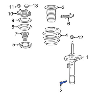 Honda OE - Steering Knuckle Bolt