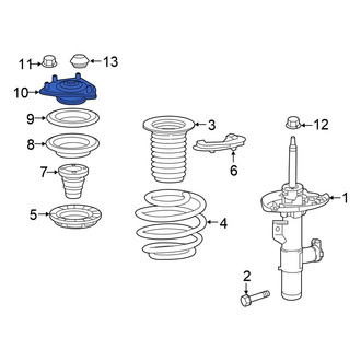 Honda OE - Front Suspension Strut Mount