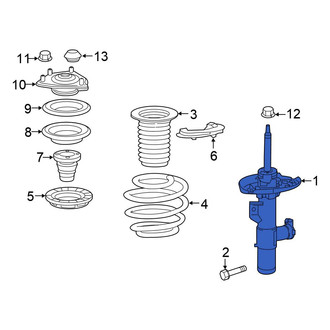 Honda OE - Front Right Suspension Strut