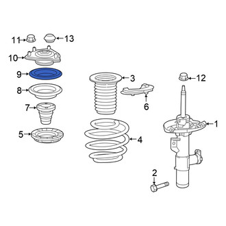 Honda OE - Front Suspension Strut Bearing