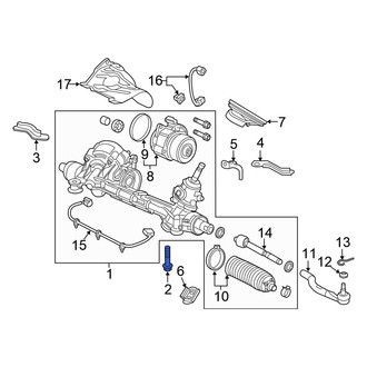 Honda OE - Rack and Pinion Bolt