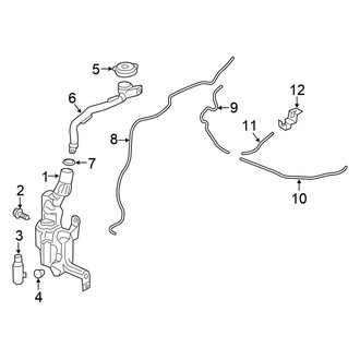 Honda OE - Windshield - Washer Components