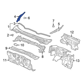 Honda OE - Front Right Cowl Side Panel