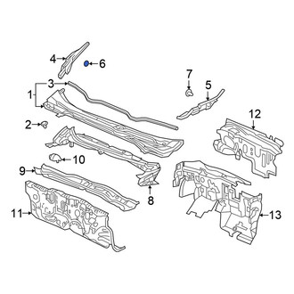 Honda OE - Inner Cowl Cover Clip
