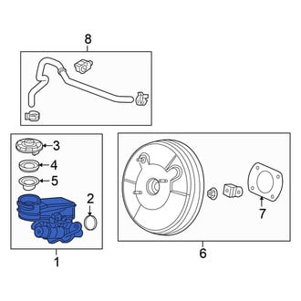 Honda OE - Brake Master Cylinder
