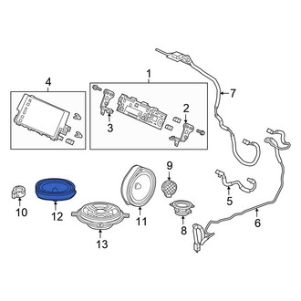 Honda OE - Rear Speaker