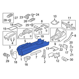 Honda OE - Center Center Console