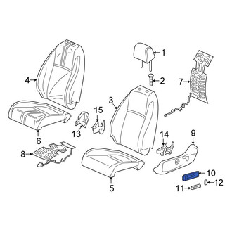 Honda OE - Front Left Power Seat Switch