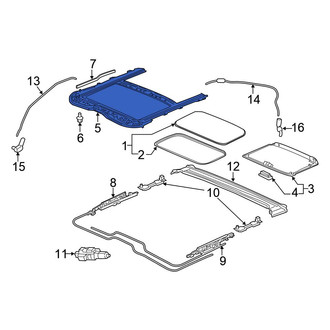 Honda OE - Sunroof Frame