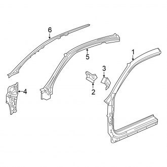 2020 Honda Civic OEM Chassis Frames & Body Parts — CARiD.com