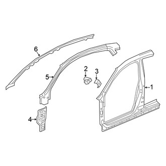 Honda OE - Pillars, Rocker & Floor - Aperture Panel (Sedan)