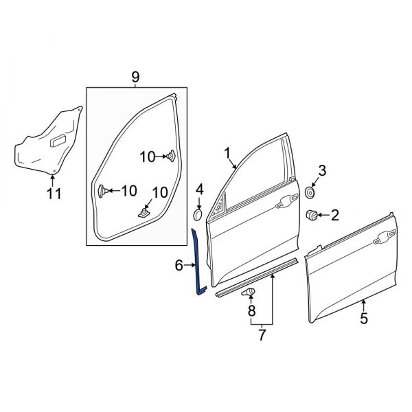 Door Shell Seal