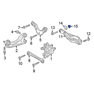 Honda OE - Suspension Strut Nut