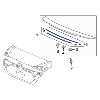 Honda OE - Spoiler Seal