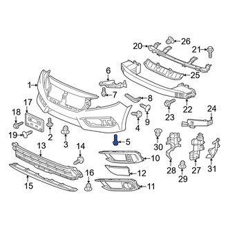 Honda OE - Bumper Cover Bolt