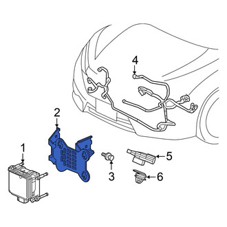 Honda OE - Front Cruise Control Distance Sensor Bracket